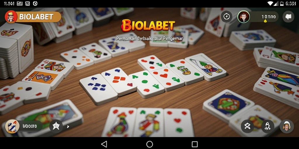 Tampilan gameplay domino yang menarik di BIOLABET.