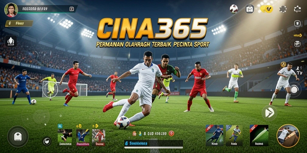 Tampilan gameplay CINA365 yang mendebarkan dan interaktif.