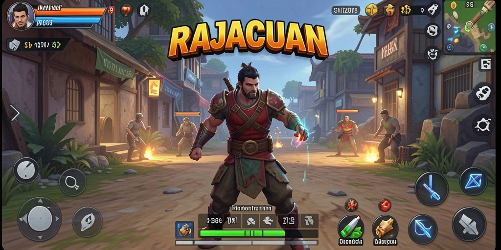 Tangkapan layar gameplay RAJACUAN yang seru dan interaktif.