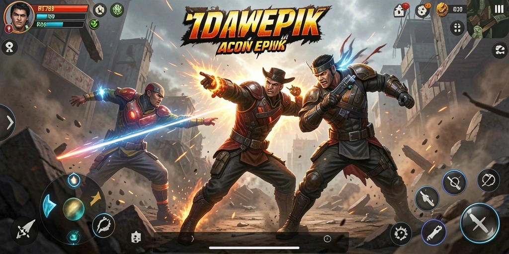 Gameplay RR789 yang mendebarkan dengan aksi seru.
